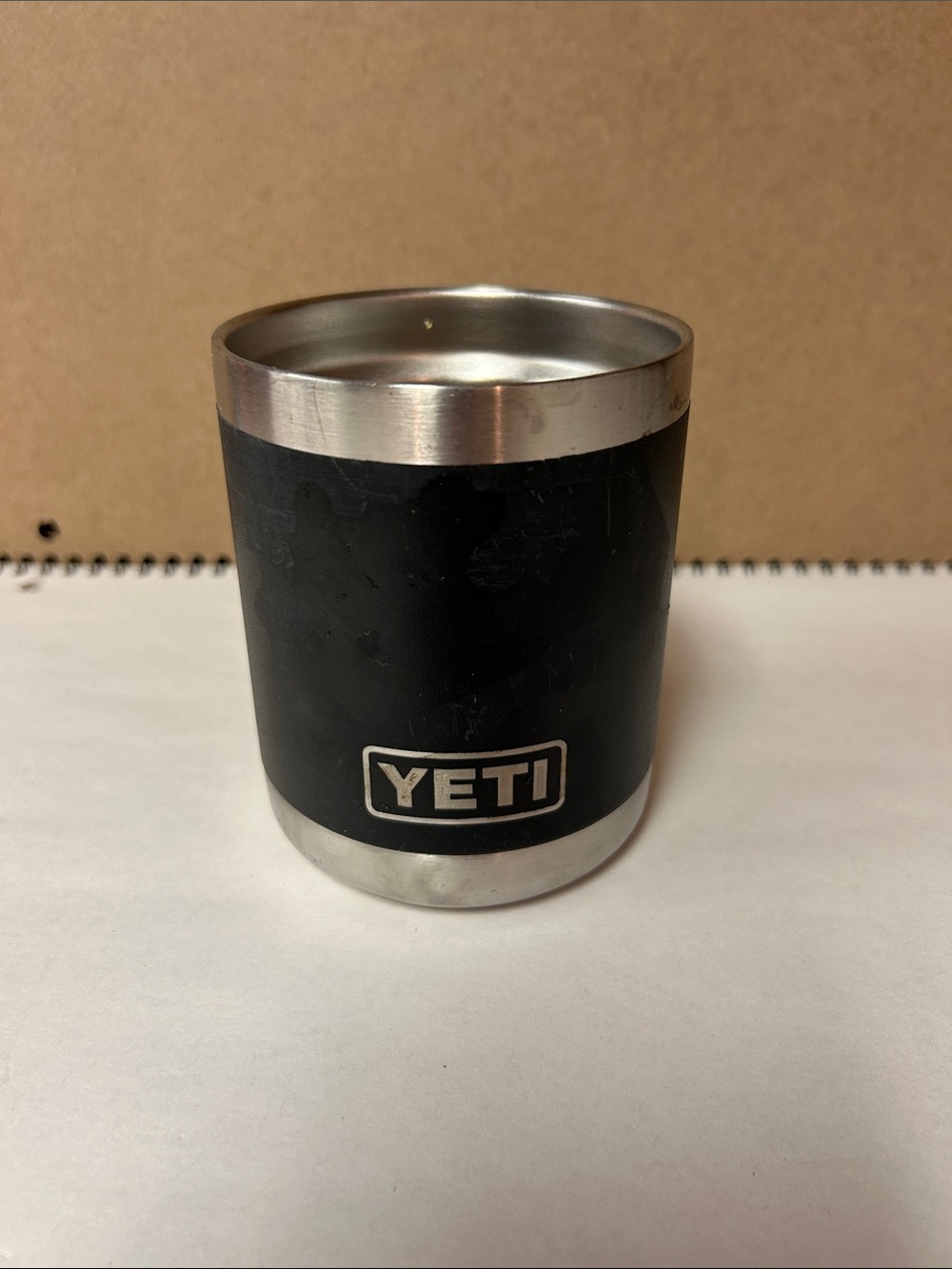 Yeti Black Stainless Steel Insulated Lowball